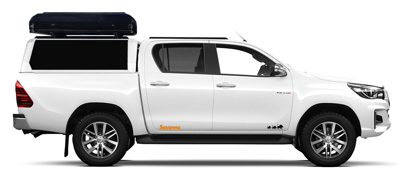 4x4 Hire with camp 2 pax